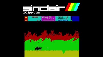 Sinclair ZX Spectrum   Moon Patrol by Atarisoft   1of6