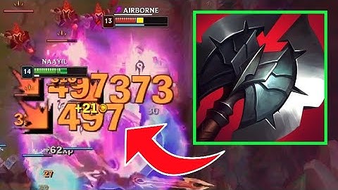 Aatrox Damage after 2 items.
