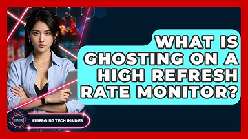 What Is Ghosting On A High Refresh Rate Monitor? - Emerging Tech Insider