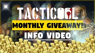 🎉 Tacticool  Giveaway • Tacticool Free Gold • Tacticool Free Items • Info Video