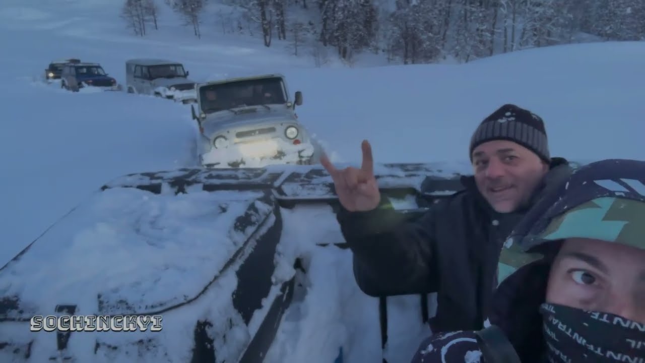 Свежий снег.  Перевал Гизла 21 02 2025