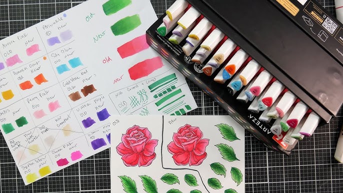 Arteza EverBlend Markers and Colouring Books - Any Good? - Bibi