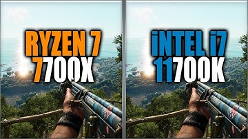 7700X vs 11700K Benchmarks | 15 Tests - Tested 15 Games and Applications