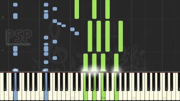 [ Piano Solo Tutorial ] Chrono Trigger - Battle Theme (synthesia)
