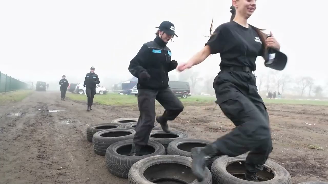 Manewry klas mundurowych w Rakowicach Wielkich - 2024r.