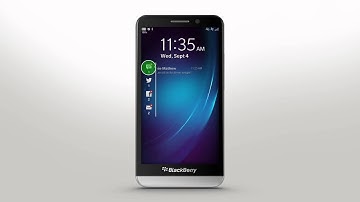 BlackBerry 10 Overview - Lock Screen Notifications