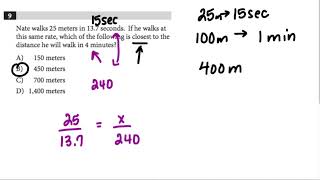 Coach Fred's SAT Prep ~ Practice Test 3 Math Calc #9