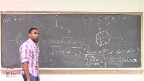Math 392 Lecture 10 - More on parametric surfaces and normal vectors