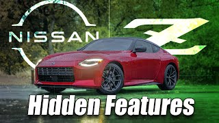 New Nissan Z AMAZING Hidden Features \& MORE!