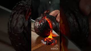 #shorts #asmr ASMR Magma Onion Cutting Short #satisfying #asmrsounds #yt #ytshorts #asmrvideo #short