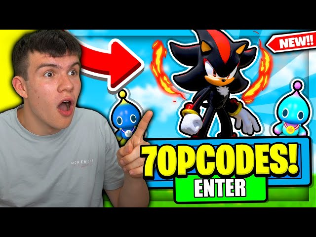 ALL *7* NEW SECRET OP CODES In Roblox Sonic Speed Simulator Codes! 