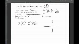 Write A Trig Function in Terms of Another