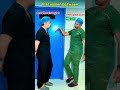 conversation between anasthetist and orthopaedician before going to surgery