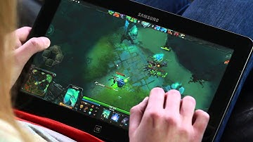 Dota 2 on Windows 8 Touch Devices with GestureWorks Gameplay Controller Overlay