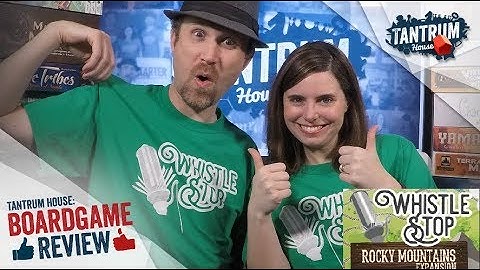 Whistle Stop Rocky Mtns Expansion Board Game Review