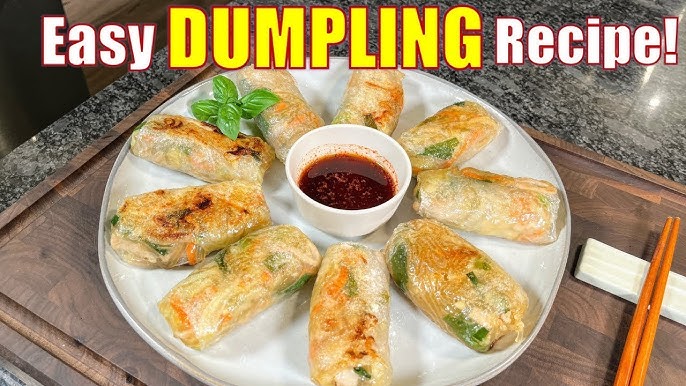 Spring Roll Rice Paper Wrappers Made for Frying, Gluten-Free, and