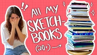 MEGA SKETCHBOOK TOUR!!! (2014  NOW)