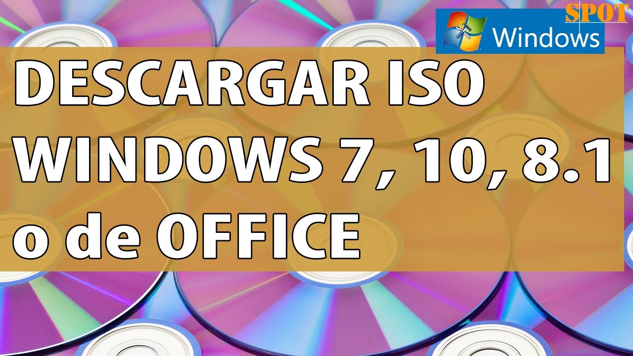 How to Download Windows 7, 10,  or Office ISO Images - YouTube