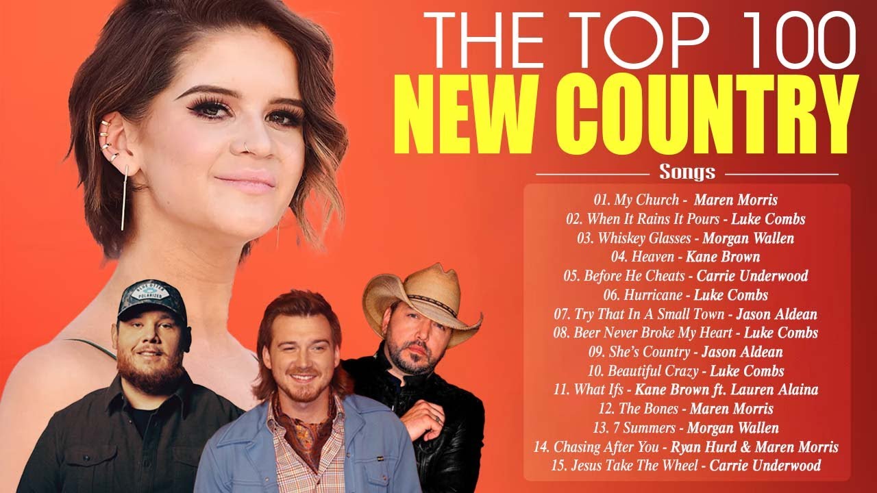 Top 100 Best New Country Songs 2024 ♫ Morgan Wallen, Luke Combs, Maren ...