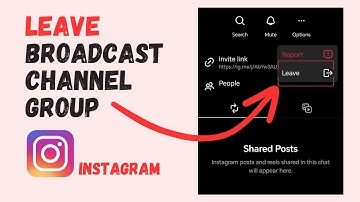 How to Leave Broadcast Channel on Instagram (New Update 2023)