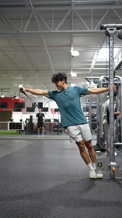 Do This Instead of Leaning Cable Lateral Raises