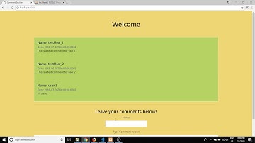 NodeJS/MySQL Comment Section (part 6) - Insert Comments to Database