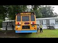 School bus carrying students crashes into Orangeburg home