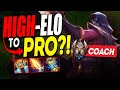 High ELO student aspires to be a PRO MID LANER.. Can he make it?