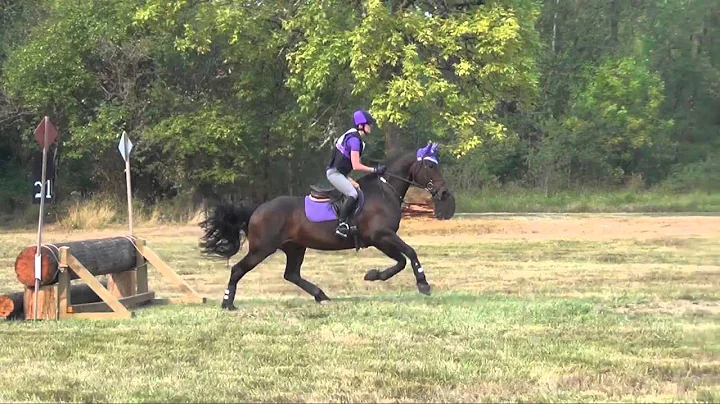 Kelly Hageman riding Mud Bay's Serenade; CFHT, Aug...