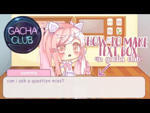 How to use narrator in gacha club 