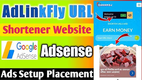 adlinkfly google adsense ads | How Apply Adsense approval | URL shortener ads setup | new method