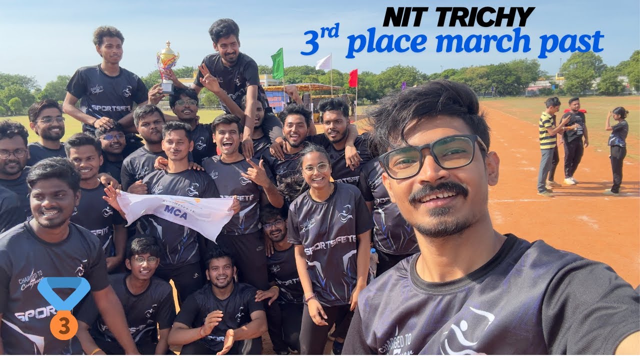 NIT TRICHY | MARCH PAST 2025 |  SPORTSFETE  2025 #nittrichy #marchpast #sports #sportsfest