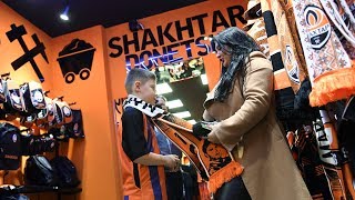 Открытие нового Fan Shop ФК «Шахтер» в Харькове