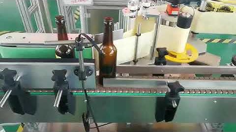Automatic Labeling Machine Round Glass Wine Bottle