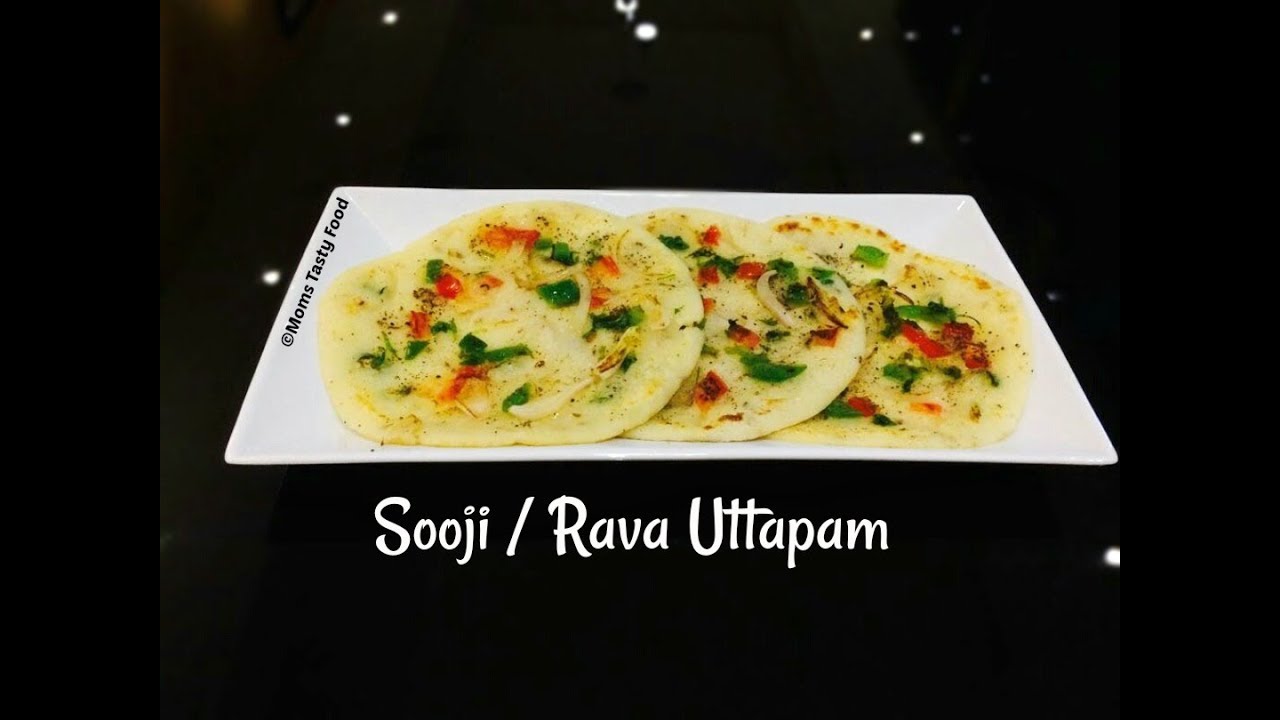 Rava UttapamInstant Sooji Uttapam Recipe Rava recipes for breakfast