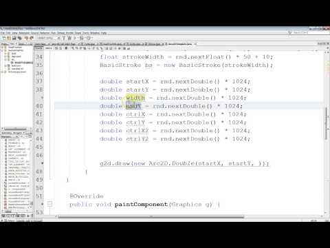 Java 2D 8: Using Arc2D