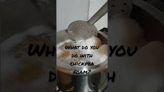 Chickpea Foam