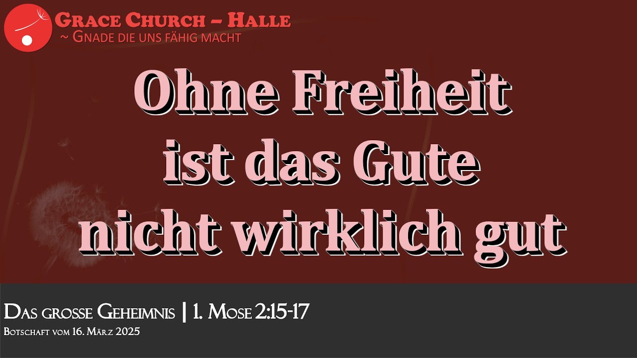 2025/03/16 Gottesdienst - Livestream ab 10 Uhr - YouTube