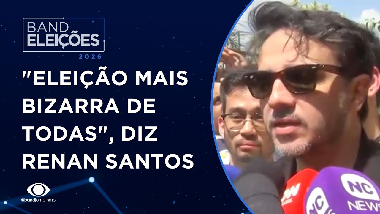 "Essa é a eleição mais bizarra de todas", diz Renan Santos