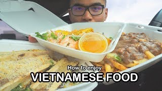 How to enjoy VIETNAMESE FOOD *MUKBANG