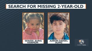 Search for missing 2-year-old