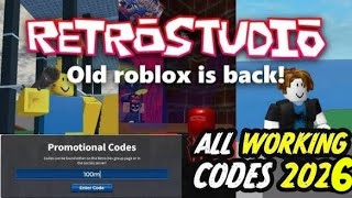 All working codes in RetroStudio in 2026