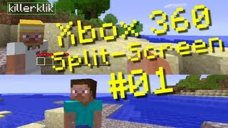 Minecraft Xbox 360 Edition Splitscreen 01 Is This Your Screen Or Mine HD