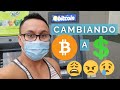 Fuimos a cambiar bitcoins a dólares y esto fué lo que pasó....  | El Salvador