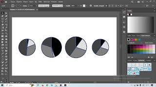 Adobe Illustrator Pasta Grafiğinde Anlatımlar 4 Adet