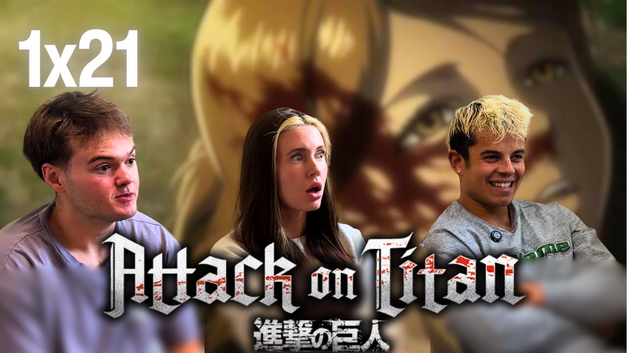 НЕТ, ОНИ БЫЛИ ТАКИМ КРУТЫМ! Реакция на «Атаку титанов» 1x21 | Впервые посмотревшие аниме