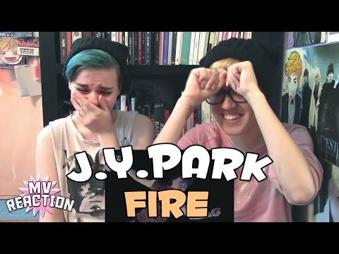 J.Y. PARK -FIRE (FEAT. CONAN O'BRIEN, STEVEN YEUN, & PARK JIMIN) ★ MV REACTION