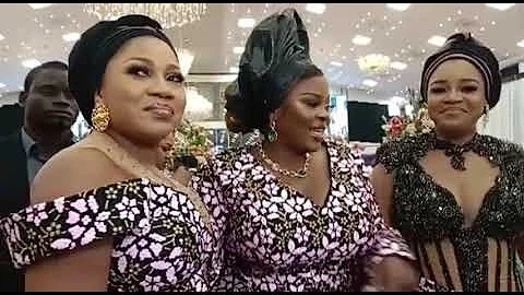 BIMBO THOMAS, KEMI KOREDE, FAITHIA BALOGUN AT EJIGBADERO BURIAL CEREMONY AS WASIU AYINDE PERFORMS