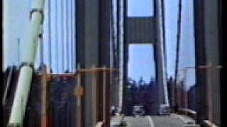 Collapse of the Tacoma Narrows Bridge  on the 7th November, 1940