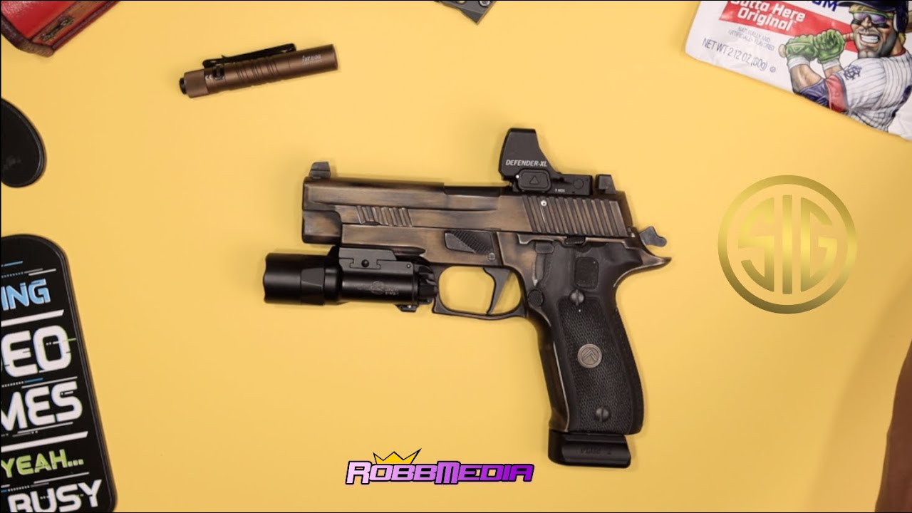 Sig Sauer P226 Legion DA|SA USPSA | TheCommsGuy1